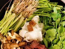 せり鍋(미나리찌개)