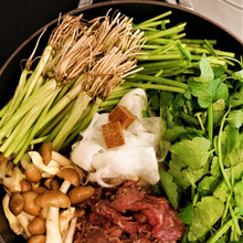 せり鍋(미나리찌개)