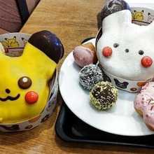 超かわいい!この時期だけ!のピカチュードーナツ!♡ほっこり暖まって幸せになれる組み合わせ♡