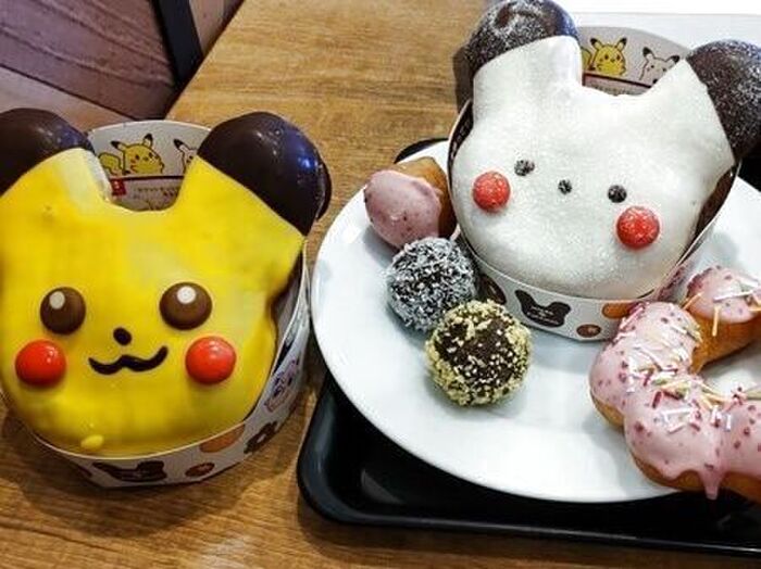 超かわいい!この時期だけ!のピカチュードーナツ!♡ほっこり暖まって幸せになれる組み合わせ♡