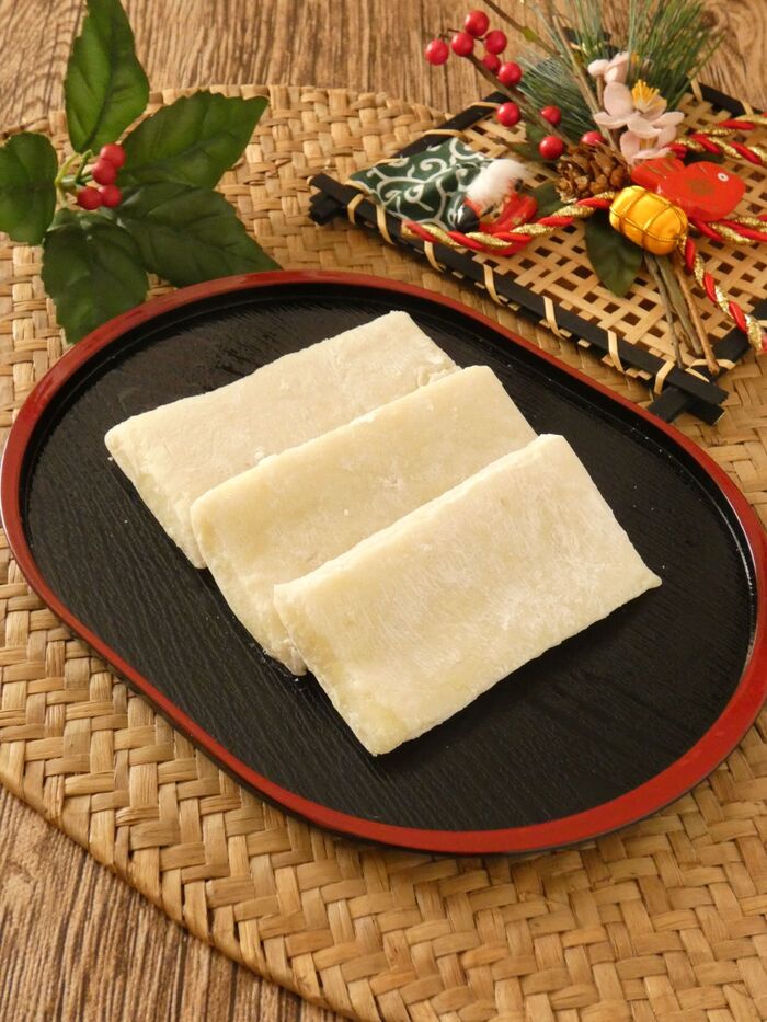 餅つき機にお任せ★さつまいも餅
