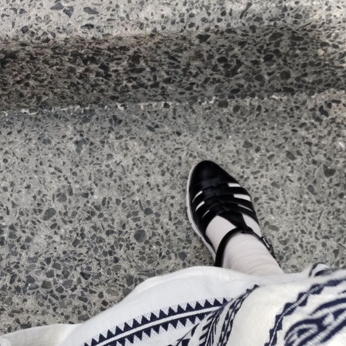 足元が悪いので靴は履き替えましょう~!