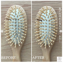 汚れたヘアブラシのお手入れ方法
