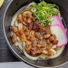 神戸動物王国de外食♡神戸名物「ぼっかけうどん」と「お弁当」、昼食で美味しかった食べ物2選