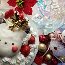 【ミスドのピカチュードーナツ】で作る!子供喜ぶ♡可愛い雪だるまピカチュークリスマスケーキ!