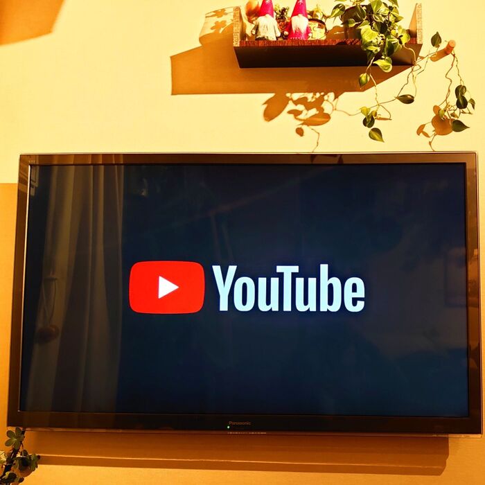 テレビの大画面で【You Tube】もっと早く買いたかった