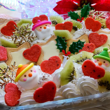 誰でも簡単、失敗しらず♡【クリスマスに子供喜ぶ】簡単!スコップケーキ