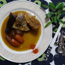 ぶり大根 à la mode ど真ん中の和の味付け