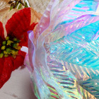 お買い得！【セリア】造花♡立てて飾る際のコツ！クリスマスシーズンの華やかさ演出にお勧め！