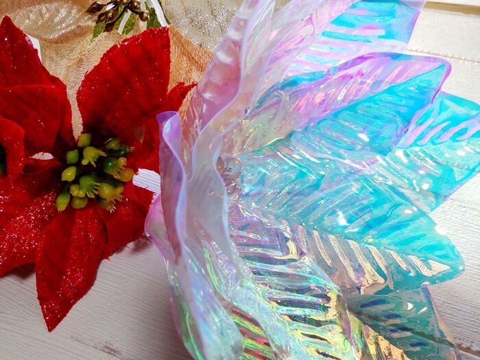 お買い得!【セリア】造花♡立てて飾る際のコツ!クリスマスシーズンの華やかさ演出にお勧め!