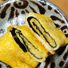 《ズボラ式》フライパンde海苔入りたまご焼きレシピ。海苔は健康に良いよ!