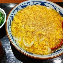 丸亀製麺♡体が最高に温まる♡玉子あんかけうどん実食レポ♪