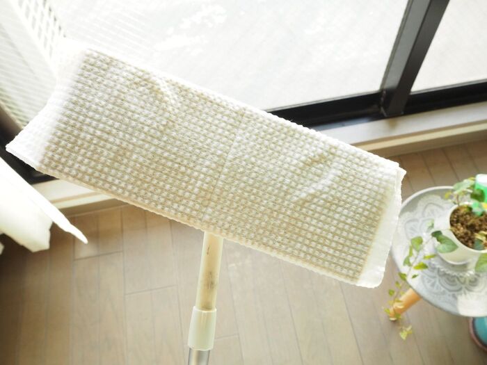 使うのは、お掃除ワイパー!