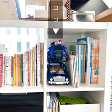 おもちゃ収納 隙間を狙って2段活用