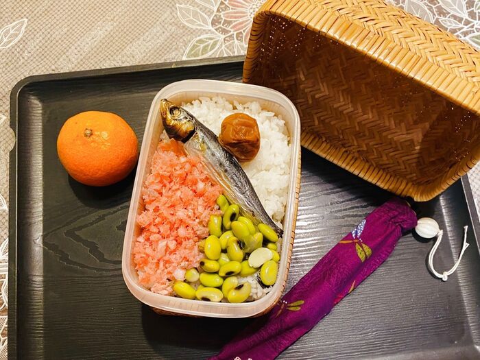 サツキが作ったお弁当を真似してみたくなりました♪