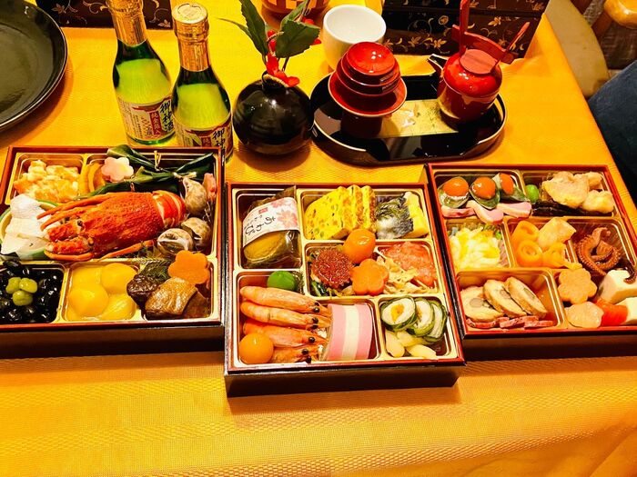 明けましておめでとうございます。元旦のために!早期予約で半額でゲットしてましたよ!