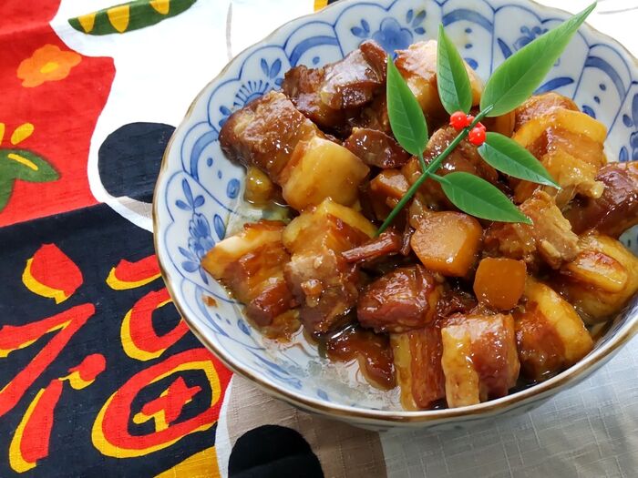 お正月にも♡皆大好きな!圧力鍋de「豚の角煮」♪