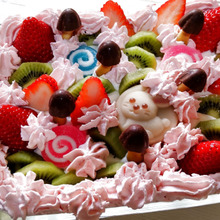 チャチャっと作る♡うさぎ年に食べたいスコップケーキ!冷蔵庫保存でじゃまにならず、形も崩れないよ♪