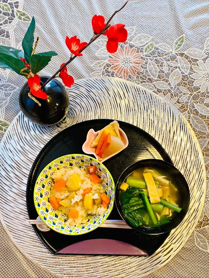 残っただしでもう一品!のシャキシャキ朝ごはんのみそしる♪