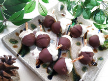 ジブリの食卓 となりのトトロレシピ本より「どんぐりぼうしのいもようかん」子供と作ったよ!