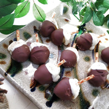 ジブリの食卓 となりのトトロレシピ本より「どんぐりぼうしのいもようかん」子供と作ったよ!