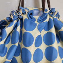 レジかごにもかけられる♡一気にたためるコンパクトバッグL