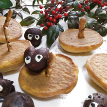 『ジブリの食卓 となりのトトロ』レシピ本より「かぼちゃのこま甘食」子供と作ってみたよ!