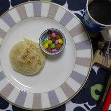 食パンarrange ランチパックもどき「クリチハニー」