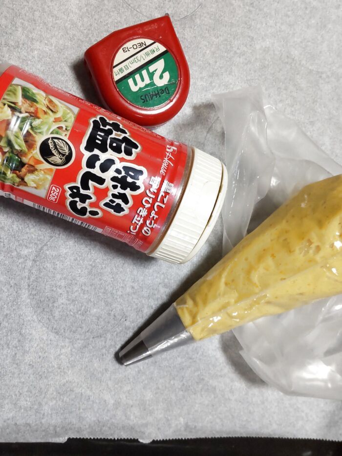 ⑤の作業の、簡単裏技をまず紹介します!「下準備の円を描くコツ」です