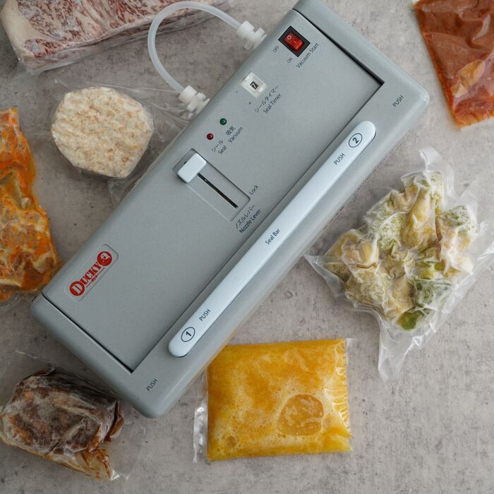 冷凍保存には真空シール器はお勧め★