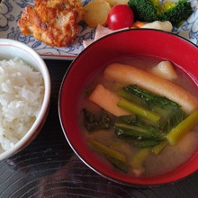 『となりのトトロ』朝ごはんのみそしる