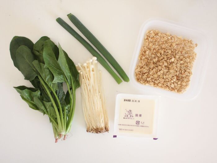 冷蔵庫にあるもので作ります