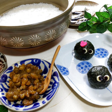 ジブリ飯をお家de作ろう♡「土なべでたいたつやつやご飯」&おにぎりのマックロクロスケレシピ♪