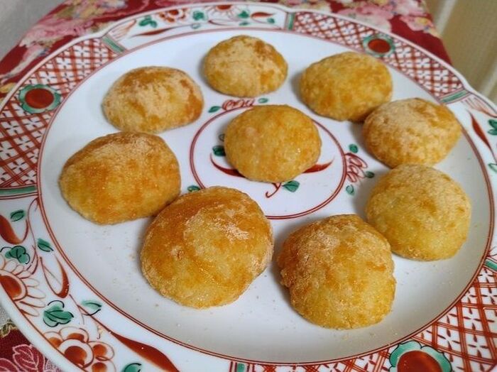 ふるさとの味【からいも餅】