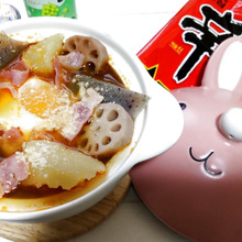 噂の「辛ラーメンカルボナーラ」ちょい足しdeヘルシーに満ぷくぅ~♪