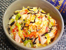 【おうち居酒屋ごはん】白菜とツナのうま塩こんぶナムル