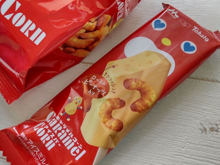 ロングセラーのキャラメル味の商品がアイスバーに?!より美味しく食べる方法♪