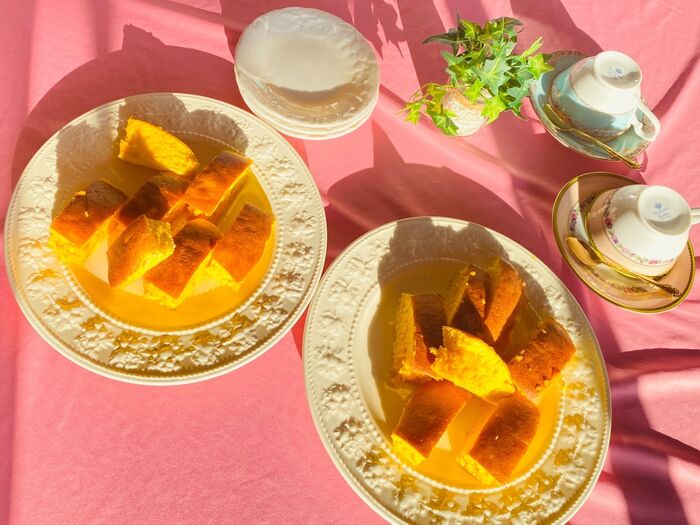 クセになりそう!かぼちゃのふわふわケーキ