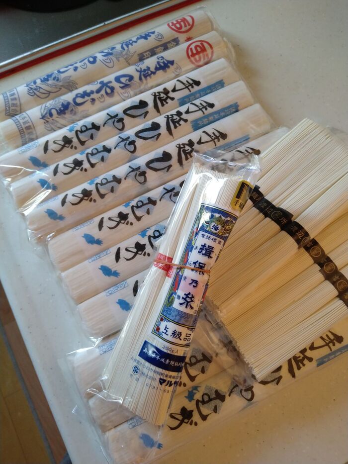 【そうめん*冷や麦】 溜まっちゃうならリメイク