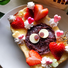苺の美味しい季節に食べたい!ハートいっぱいの【マックロクロスケ】の小倉トースト♪