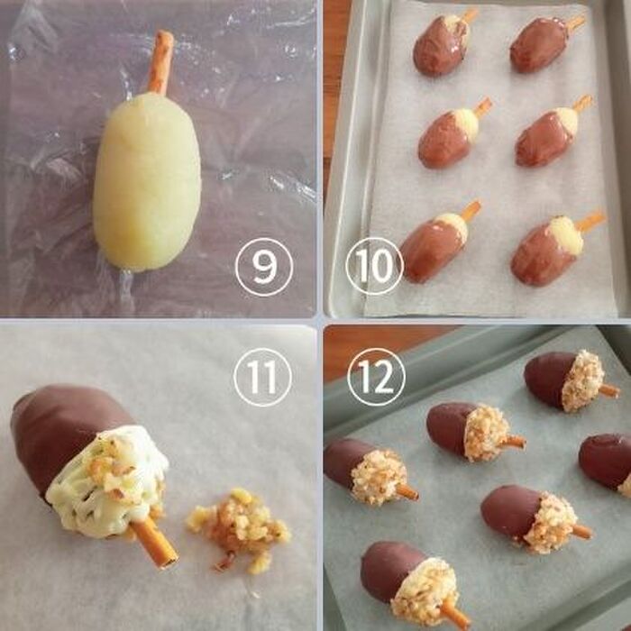 作ってみた【どんぐりのいもようかん】子どもりょうり絵本より