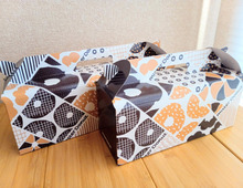 ミスドの空き箱、捨てません!取っ手付き&頑丈素材だからめちゃめちゃ収納に使えます!お主、デキるの~♡