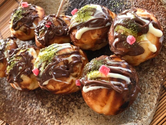 たこ焼きの完成〜!