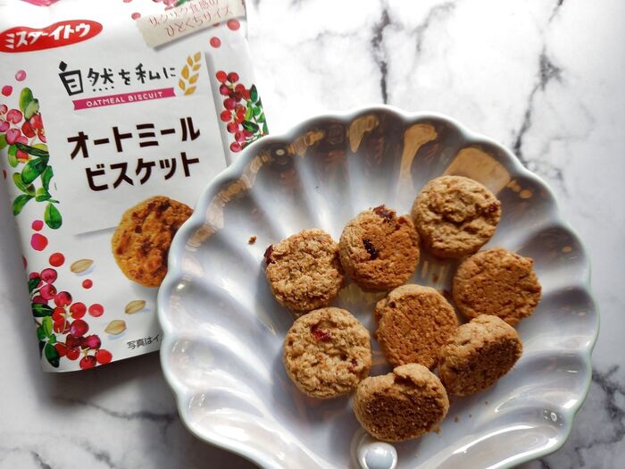 流行のオートミール♪オートミールビスケットで美しく♡