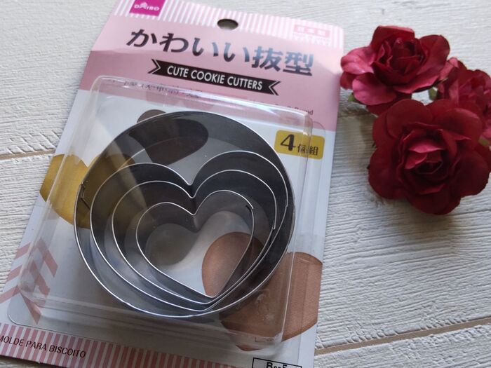 【ダイソー】バレンタインに!ハートの形が最高に可愛い♪これは買いですよ!