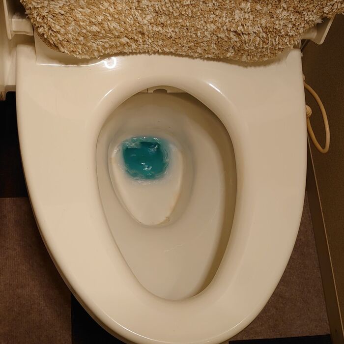 便座に付けるだけ