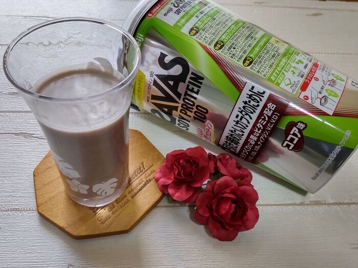 【ザバスソイプロテイン試してみた】リピ決定♡アレンジしたら最高の味に!!♪作り方、教えるよ!