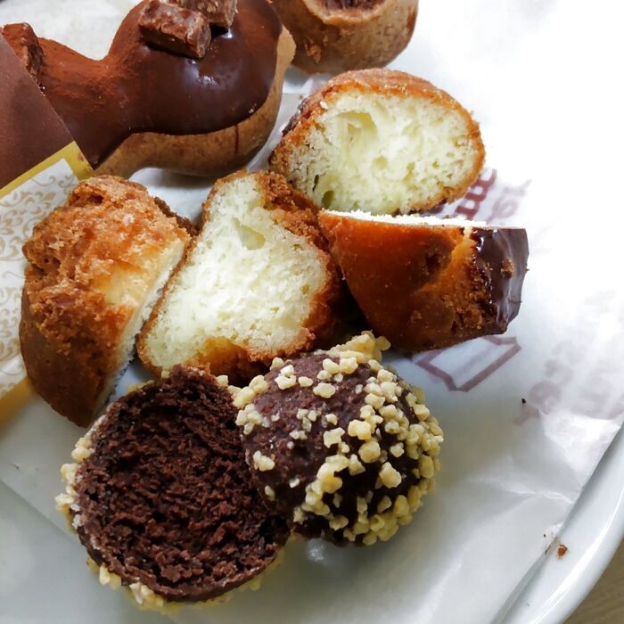 断面です!ポン・デ・ショコラ実食!