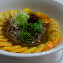 kumquat 蕎麦らしい かむくあっと、ちょい「花椒辣醤」