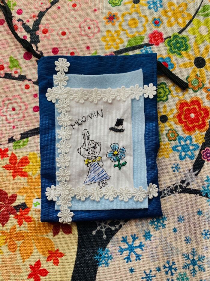 ミシン糸で刺繍これが面白い〜